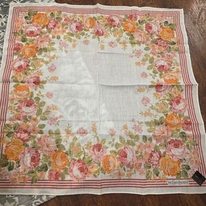 New Yves Saint Laurent Beautiful Floral Handkerchief
